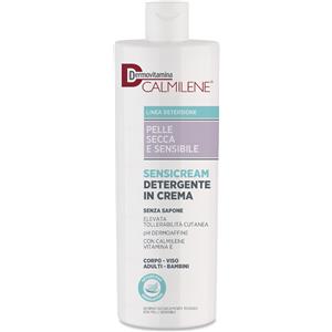 PASQUALI Srl DERMOVITAMINA CALMILENE SENSICREAM DETERGENTE IN CREMA SENZA SAPONE PER PELLE SECCA E SENSIBILE 500 ML