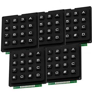 AZDelivery 5 x Matrix 4x4 Keypad Tastiera compatibile con Arduino e Raspberry Pi incluso un E-Book!