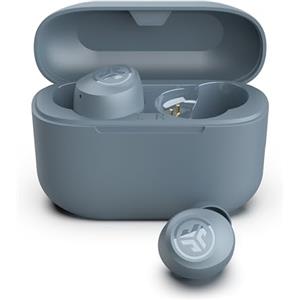 JLab Go Air Pop+ Cuffie Bluetooth In Ear Piccole, Auricolari Senza Fili, 35H+ di Autonomia, IP55 True Wireless Earbuds con Microfono, Applicazione, Dual Connect, Custodia Ricarica, Ardesia