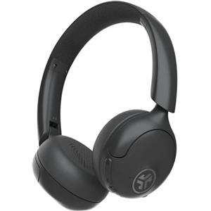JLab Go Lux ANC Cuffie Wireless On Ear con Cancellazione Attiva del Rumore - 70+ Ore di Autonomia, Microfono Integrato, Connessione Multipla Bluetooth e Audio Spaziale, Grafite