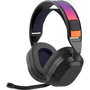 JLab Nightfall Cuffie da gioco wireless Over-Ear - Cuffie gaming con microfono per PC/PlayStation/Nintendo Switch - Driver da 50 mm, cuscinetti in schiuma Cloud e isolamento acustico interno