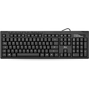 Rii RK907 (layout ITALIANO) - Tastiera con cavo USB e tastierino numerico