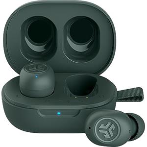 JLab JBuds Mini Cuffie Bluetooth In Ear Piccole, Auricolari Senza Fili, 20H+ di Autonomia, IPX4 True Wireless Earbuds con Suono Personalizzabile EQ3, Custodia Ricarica, Grigio Salvia