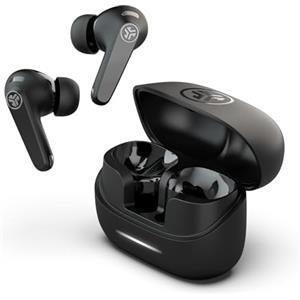 JLab JBuds Pods ANC Cuffie Wireless Bluetooth - Auricolari Bluetooth con Cancellazione Rumore, 56+ Ore Autonomia, True Wireless, IP55 Resistenti Sudore, Audio Personalizzabile, Controllo App, Nero