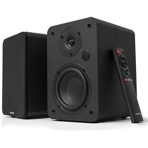 VULKKANO A4 ARC Cassa Amplificata con Woofer da 4", Bluetooth 5.0, HDMI ARC, Optica, RCA, USB, con Uscita Subwoofer, Casse Monitor con Design Elegante