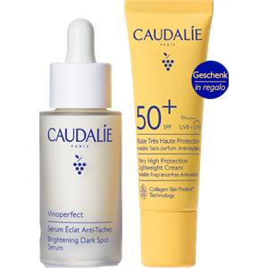CAUDALIE ITALIA Srl VINOPERFECT & SOLARE COFANETTO SIERO 2026 1 SIERO ILLUMINANTE ANTIMACCHIE 30 ML + 1 FLUIDO AD ALTISSIMA PROTEZIONE SPF50+ 20 ML
