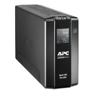 APC By Schneider Electric Back UPS PRO BR650MI Gruppo Di Continuità UPS, 650VA, 6 Uscite IEC, Interfaccia LCD, Protezione Linea Dati Da 1 GB
