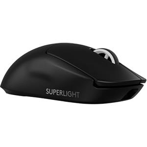 Logitech G PRO X SUPERLIGHT 2 LIGHTSPEED mouse gaming wireless, Versione Est Europa, aggiornamento 8K, leggero, 60g, HERO 2, 888 IPS, 44K DPI, 5 pulsanti programmabili, USB-C, PC e Mac - Nero