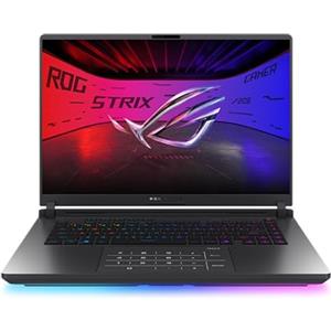 ASUS ROG Strix G16 (2025) con NVIDIA GeForce RTX 5080 16GB, Display ROG Nebula da 16" a 240Hz, Intel® Core™ Ultra 9 275HX, 32GB RAM, 1TB SSD, Layout ITA, Grigio