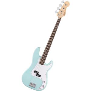 Fender Squier by Fender Debut Collection Precision Bass, Tastiera in Laurel, Battipenna Bianco, Daphne Blue