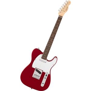 Fender Squier by Fender Debut Series Telecaster - Chitarra Elettrica per Principianti, Raso Rosso Dakota, Tastiera Comoda,