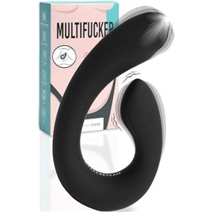 MySecretCase Dildo Doppio Multifunzione Stimolatore Prostata per Lui Vibratore Doppia Penetrazione Vibratore Rabbit per Donna 9 Modalità Vibrazione Sexytoysys Coppia Vibratore per Donna Clitoride