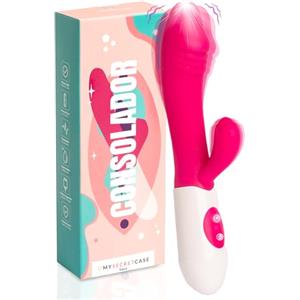 MySecretCase Vibratoreper Donna Professionale 18,5cm Vibratore Rabbit 10 Modalità Vibrazione Vibratoreper Donna Clitoride Vibratore Punto G Sexytoysys Coppia Squirting