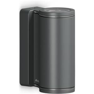 Steinel Lampada da parete per esterni a LED L 940 C Connect, incl. LED GU10, lampada da parete per esterni, controllo via app, 3000 K, antracite
