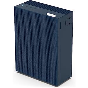 COWAY purificatore d'aria camera, air purifier, ECARF Quiet Mark, Sleep Mode 20 dB, prefiltro lavabile estraibile dall'alto, pulizia facile, allergie fumo polline animali, Airmega 150, Blu navy