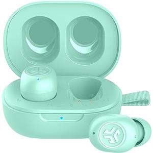 JLab JBuds Mini Cuffie Bluetooth In Ear Piccole, Auricolari Senza Fili, 20H+ di Autonomia, IPX4 True Wireless Earbuds con Suono Personalizzabile EQ3, Custodia Ricarica, Menta