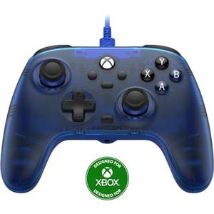 GameSir T7 Controller Cablato per Xbox Series X|S, Xbox One e Windows 10/11, Gamepad da Gioco Plug and Play con Joystick ad Effetto Hall/Trigger Hall, Jack Audio da 3,5 mm - Blu