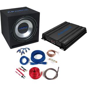 Crunch 1000W sistema musicale per auto amplificatore di potenza subwoofer sistema completo 4 canali kit bassi Crunch Cbp-1000