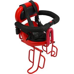 HazLope Seggiolino Posteriore per Bicicletta, Porta-Passeggero Sicuro con Imbracatura a 4 Punti e Barra di Protezione a U, Seggiolino Posteriore Universale per MTB Bicicletta Pieghevole Elettrica