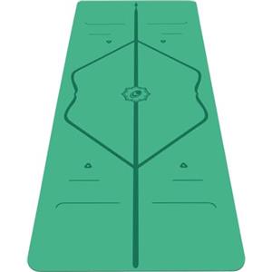 Liforme Tappetino da yoga originale - Borsa da yoga gratuita, sistema di allineamento brevettato, impugnatura simile a guerriero, antiscivolo, ecologico e biodegradabile, resistente al sudore, lungo