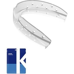 KOHEEL bite notturno, bite dentale su misura professionale, bite sottili per il digrignamento, 4 pezzi (4 grandi)