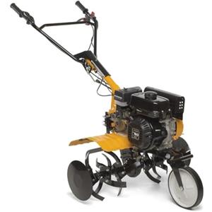 STIGA Motozappa con motore a scoppio da 182 cc, larghezza 85 cm, profondità 15 cm, 6 rotori metallici e ruota anteriore