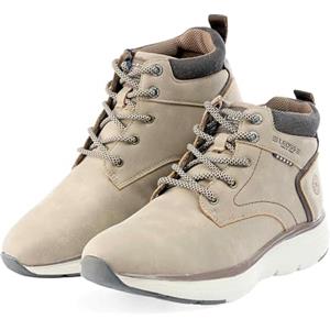 LEOSS ORIGINAL Uomo Sneakers Sportive Running Scarpe Casual Shoes Leggero Corsa Scarpe Sneakers Alte Uomo Sportiva Leggere da Camminare MU9558-9 (Gris Taupe,41)