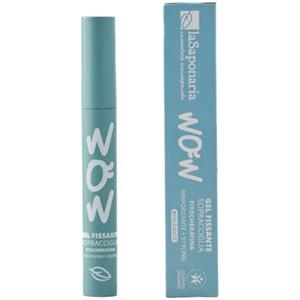 LASAPONARIA La Saponaria | Gel Fissante Sopracciglia Trasparente Effetto Laminazione, Styling Flessibile, Finish Naturale e Lunga Tenuta - con Fitocheratina, Aloe Vera e Tamarindo, Vegano e Bio, 10 ml