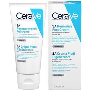 CeraVe Crema Piedi Rigenerante 88 ml - Idrata e Ripristina la Pelle Molto Secca con Ceramidi e Acido Salicilico