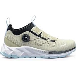 RevolutionRace Ease Walking Shoes da Donna, Scarpe da Trekking con Sistema Fitgo, Eucalyptus, 37