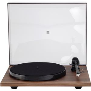 Rega Planar 1 legno laminato - Giradischi vinile, Manuale, MM, Trasmissione a cinghia, 33 giri, 45 giri, Celle incluse