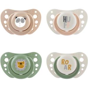 Chicco PhysioForma Succhietto Air Rosa, Ciuccio 2-6 Mesi, Tettarella in Silicone, Anatomico e Funzionale, Supporta la Respirazione Fisiologica, Rosa, Bimba, 4 Pezzi