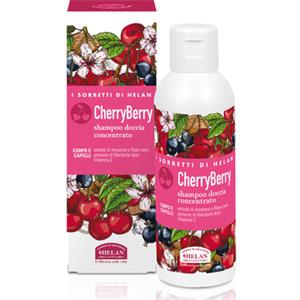 Helan I Sorbetti CherryBerry - Shampoo e Bagnoschiuma Concentrato 150 ml con Vitamina C e Ingredienti Naturali