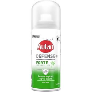 S.C. JOHNSON ITALY Autan DEFENSE FORTE SPRAY 100 ml - Insettorepellente per zanzare e zecche, efficace fino a 8 ore