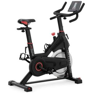 JK Fitness JK 524 - Spin Bike Magnetica con Volano da 20 kg, Regolazione Manuale, Compatibile con APP Kinomap e Zwift