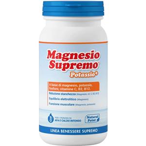 Natural Point Magnesio Supremo Potassio 150 g - Integratore per ridurre stanchezza e affaticamento