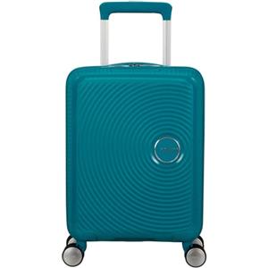 American Tourister Soundbox Mini - Trolley XS, Bagaglio Bambini, 47 cm, 22 L, Blu (Deep Teal)