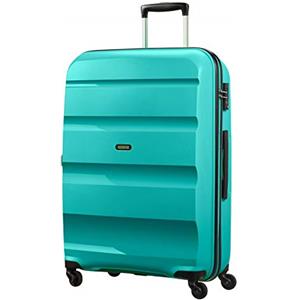 American Tourister BON AIR - Spinner L, Valigia, 75 cm, 91L, Turchese (Deep Turquoise)