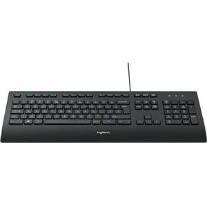Logitech k280e pro f/ business tastiera usb qwerty us international nero
