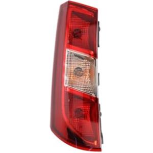 Valeo Faro Posteriore Sinistro per Dacia Dokker 2012 in poi - Plastica ABS, Adattabile a Guida Sinistra e Destra