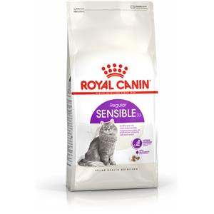 Royal Canin Sensible 33 - Croccantini per gatti adulti con sensibilità digestiva - 2 kg
