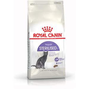Royal Canin Sterilised cibo secco per gatti 2 kg Adulto Granturco, Trinciapollo, Riso