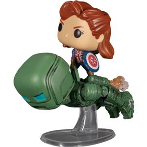 Funko Pop! Marvel - Captain Carter con Hydra Stomper - Figura in Vinile da Collezione