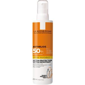 La Roche-Posay Anthelios Shaka Spray Invisibile SPF 50 200ml - Protezione Alta per Pelli Sensibili, Ultra Resistente all'Acqua e al Sudore