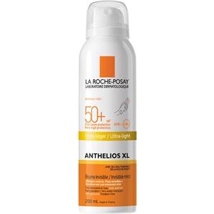 La Roche-Posay Anthelios Spray Solare Invisibile SPF 50 200 ml - Ultra Leggero e Resistente all'Acqua