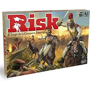 Hasbro Gaming Risiko - Gioco da Tavolo Strategico con 300 Figure e 12 Missioni