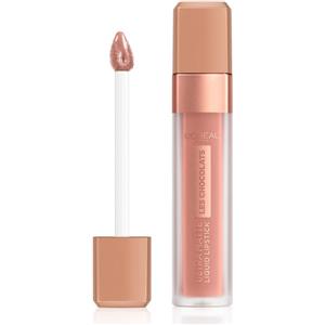 L'Oréal Paris Les Chocolats Rossetto Matte Liquido 852 Box of Chocolates - Lunga Tenuta, Effetto Opaco, Applicatore di Precisione