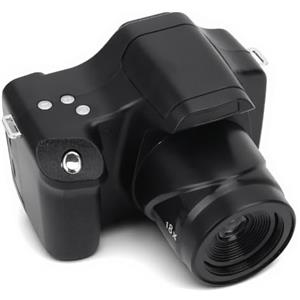 EIMSOAH Fotocamera Digitale EIMSOAH da 24 MP, con Schermo LCD da 3 Pollici, Zoom 18X, Flash, Reflex Digitale Portatile, Nero