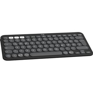 Logitech Pebble Keys 2 K380s - QWERTZ German Layout, Graphite