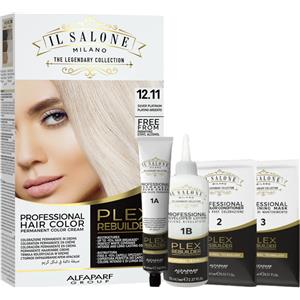 Alfaparf Il Salone Milano Plex Rebuilder Kit Colorazione Permanente in Crema - Colore Intenso e Brillante, Protezione e Ristrutturazione dei Capelli